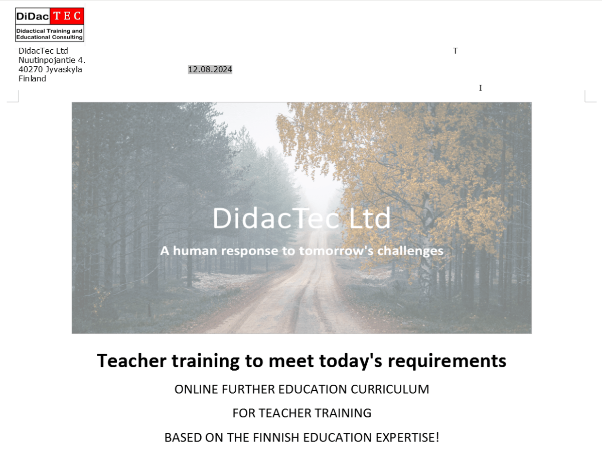 Teacher training to meet today’s&nbsp;requirements